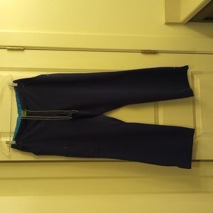 Navy Jockey modern fit convertible waist straight leg scrub pants